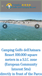 Mobile Screenshot of campingasinara.it