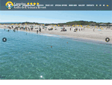 Tablet Screenshot of campingasinara.it